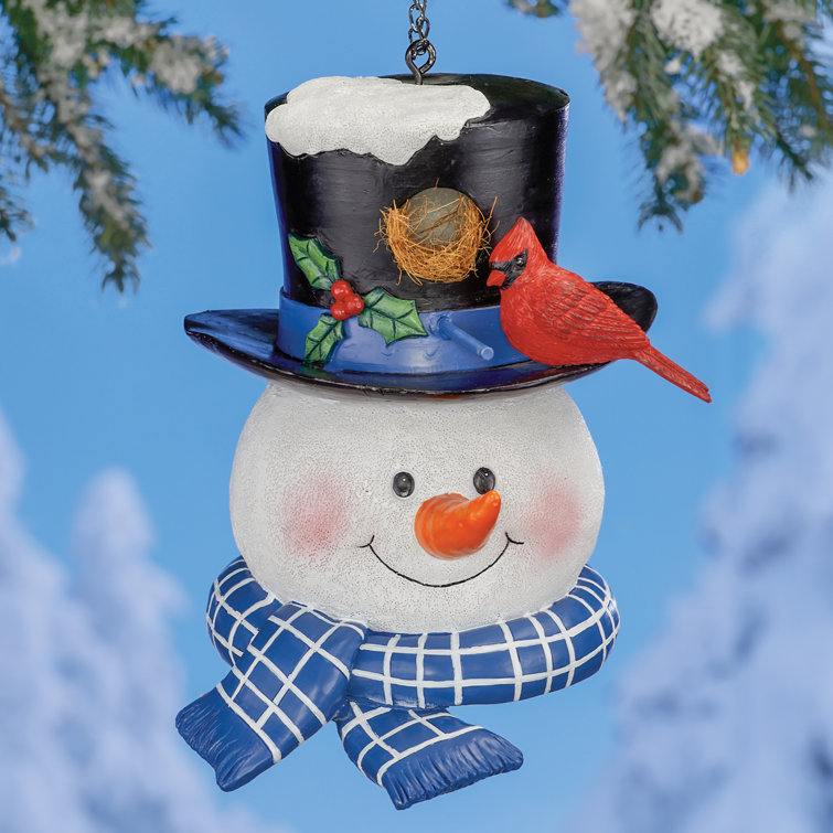 The Holiday Aisle® Snowman Birdhouse Garden Stake - Wayfair Canada